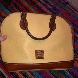 Dooney and Bourke yellow purse